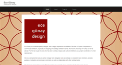 Desktop Screenshot of ecegunay.com